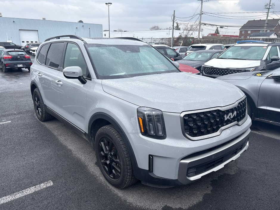 Kia Telluride X-PRO AWD CUIR BRUN TOIT RARE 2023 PAS DE RECLAMATION AU CARFAX