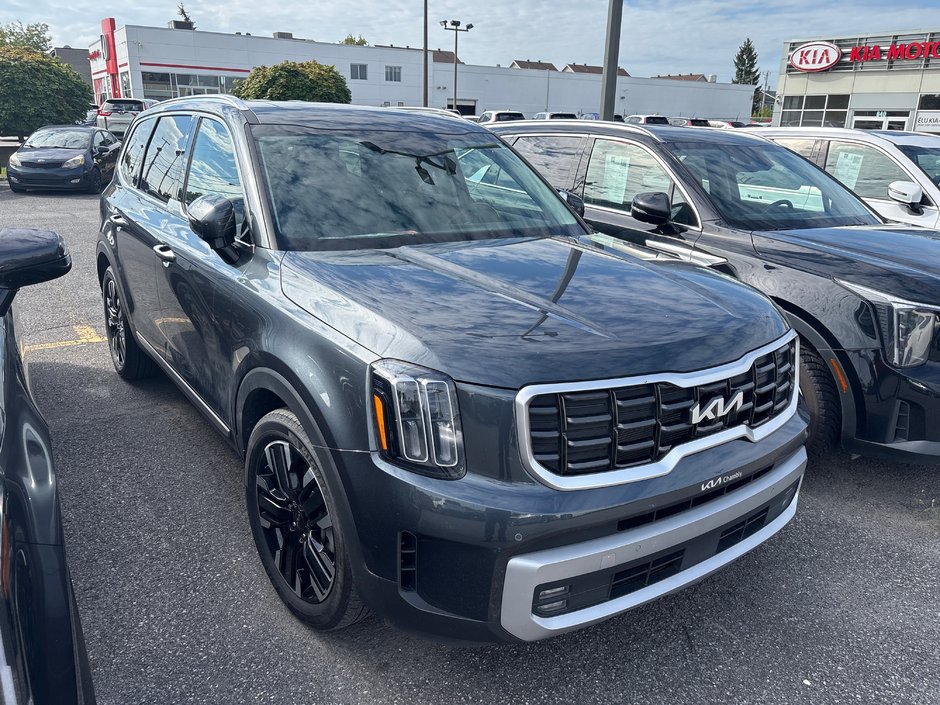 2023 Kia Telluride SX AWD CUIR TOIT CHARCOAL NO CARFAX CLAIM