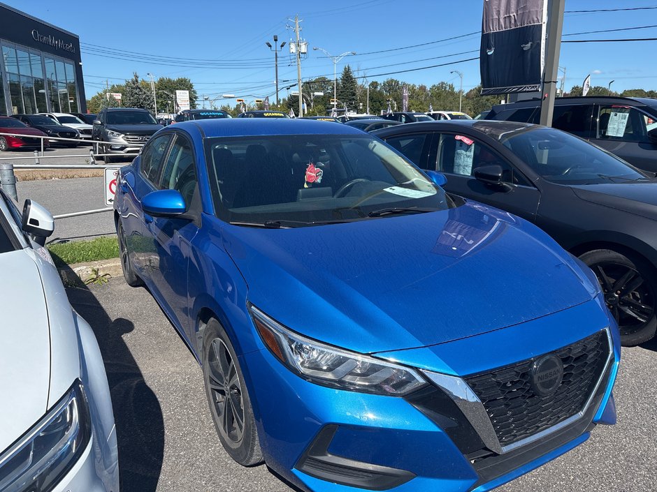 Nissan Sentra SV AUTOM A/C MAGS 55336KM WOW 2020 PAS DE RECLAMATION AU CARFAX