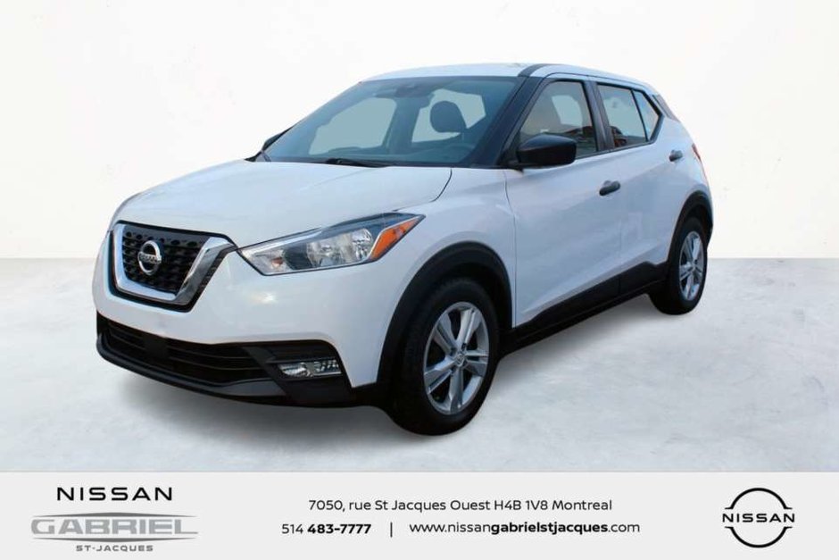 Nissan KICKS S ONE OWNER,NO ACCIDENTS,BACK UP CAMERA,BLUETOOTH 2020-0