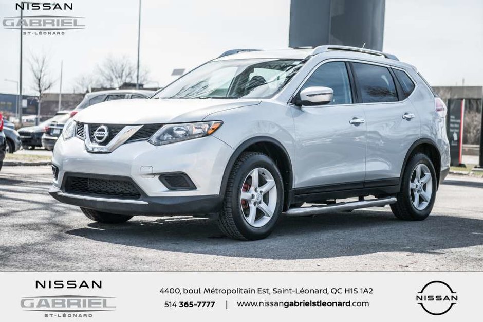 Nissan Rogue S AWD PAS D ACCIDENTS 2016-0