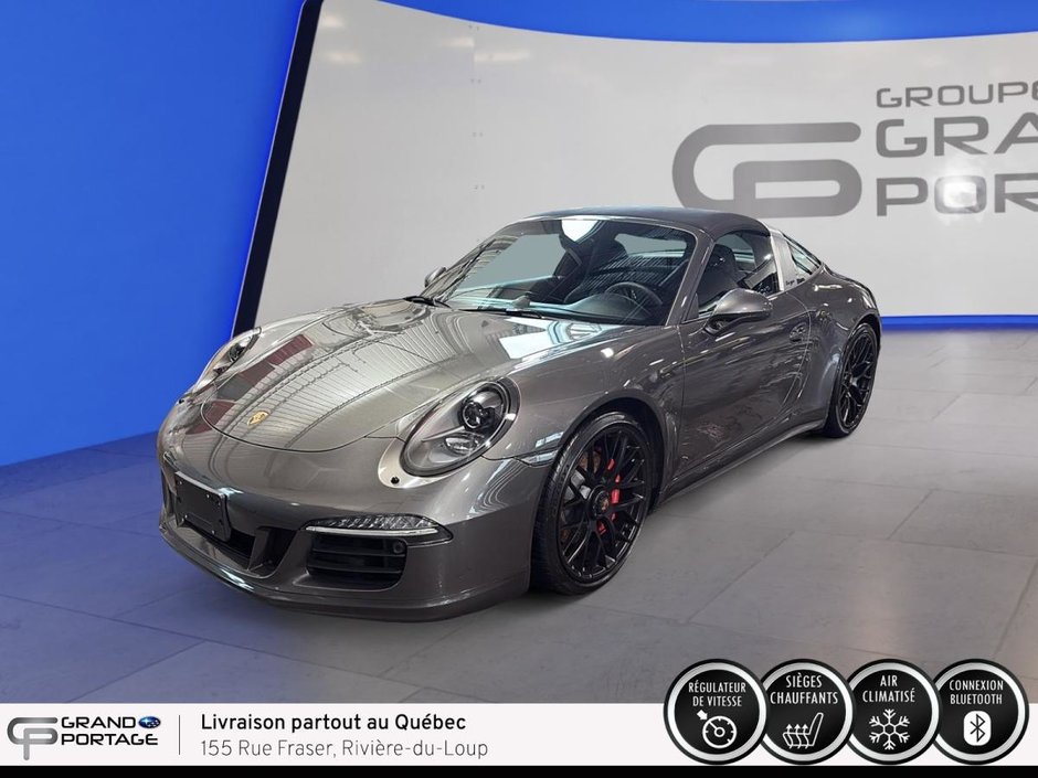 Porsche 911 Targa 4 GTS, PDK, Premium Package, 2 ans Garantie 2016 à Rivière-du-loup, Québec