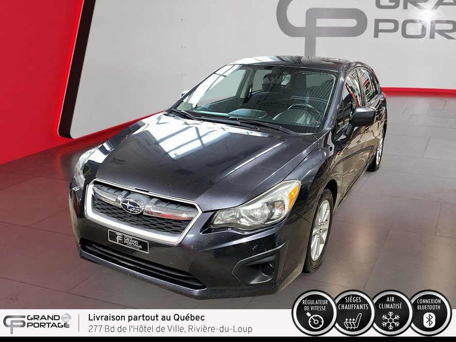 Subaru Impreza Tourisme, boîte manuelle à traction intégrale 2014 à Rivière-du-loup, Québec