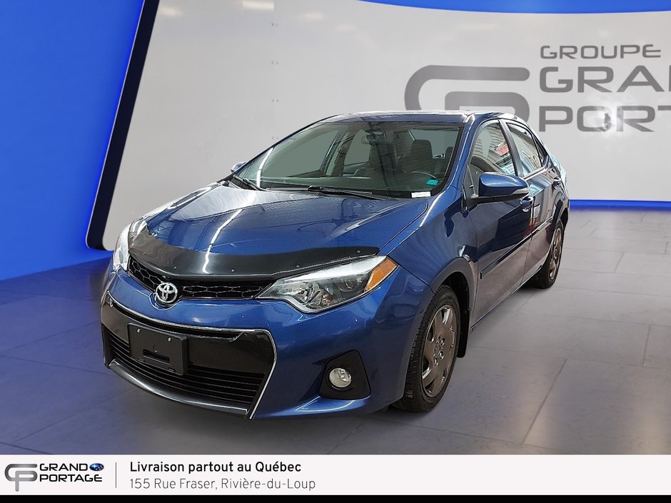 Toyota Corolla S, boîte automatique à traction avant 2016 à Rivière-du-loup, Québec