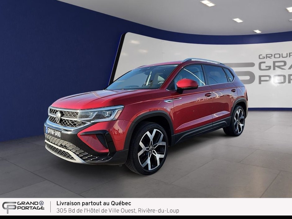 Volkswagen Taos Highline, boîte automatique, traction intégrale 2022 à Rivière-du-loup, Québec