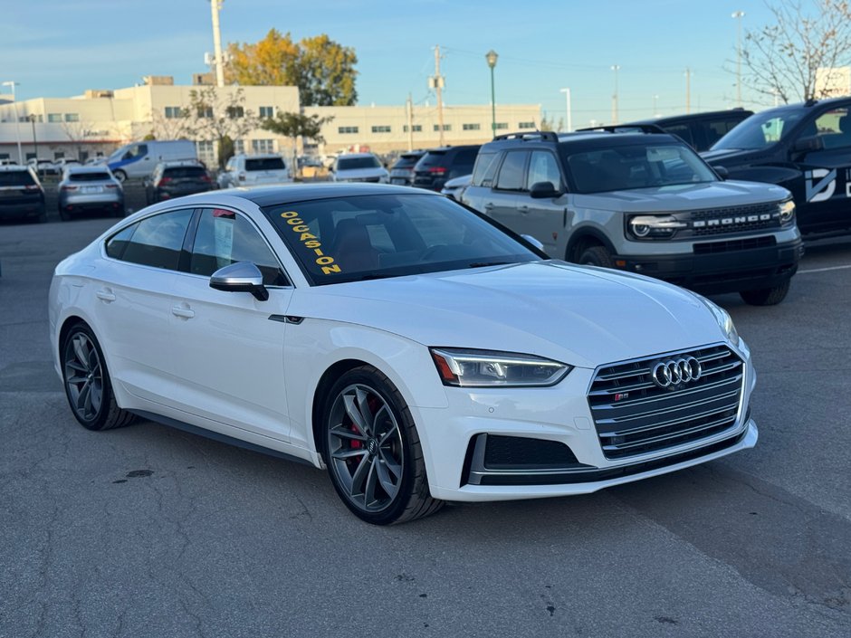 2018 Audi S5 Sportback Technik 3.0 TFSI Cuir Rouge in Terrebonne, Quebec - w940px