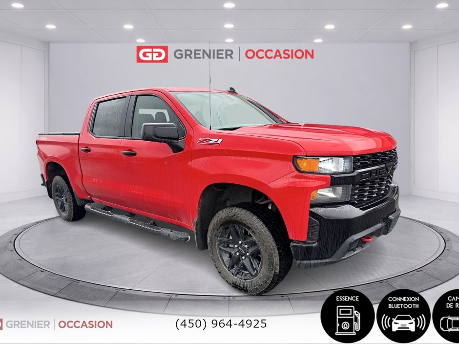 Chevrolet Silverado 1500 Custom Trail Boss Crew V.8 5.3 Bas Kilo 2020 à Terrebonne, Québec - w940px