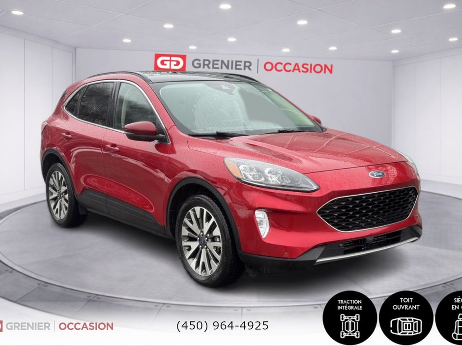 2020 Ford Escape Titanium AWD Toit Panoramique Bas Kilométrage in Terrebonne, Quebec - w940px