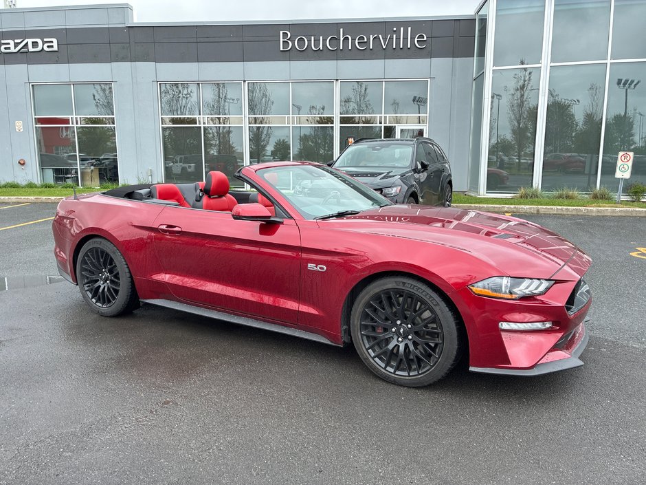 Ford Mustang GT PREMIUM BAS KM CONVERTIBLE 2019 à Boucherville, Québec - w940px
