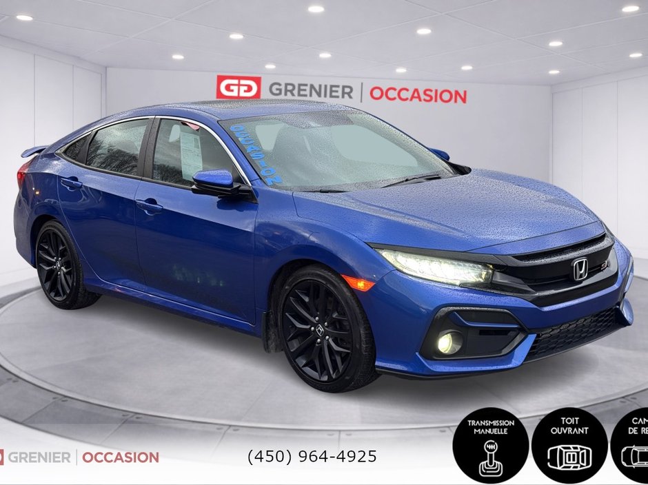 2020 Honda Civic Si Berline Toit Ouvrant in Terrebonne, Quebec - w940px