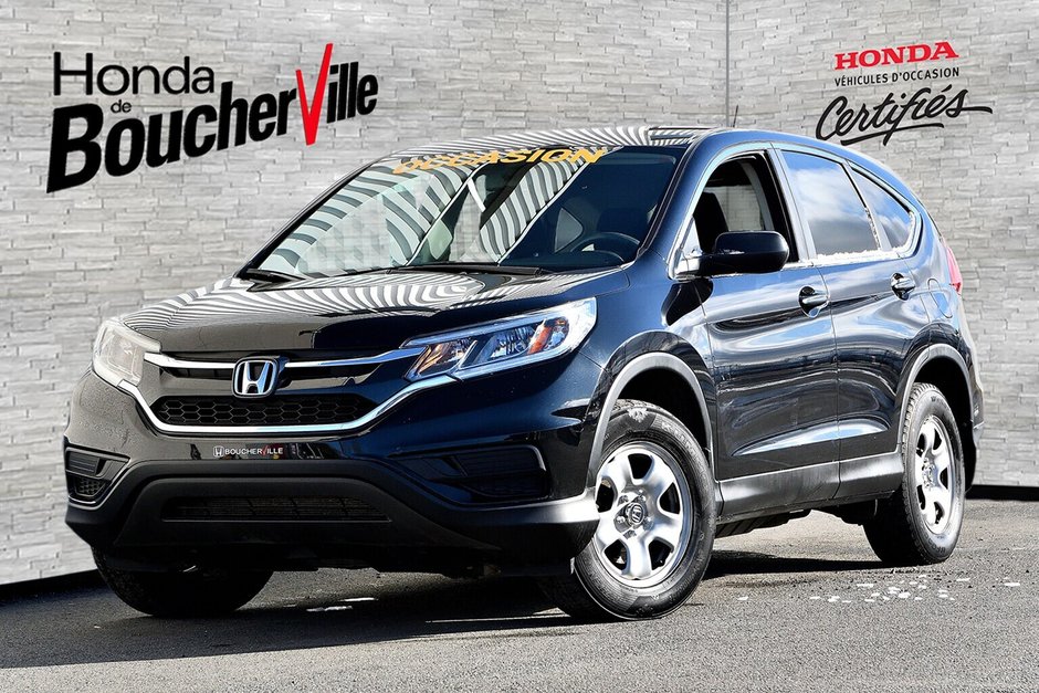 Honda de Boucherville Honda CRV LX 2RM Retour de location Jamais accidenté 2016 W5283A