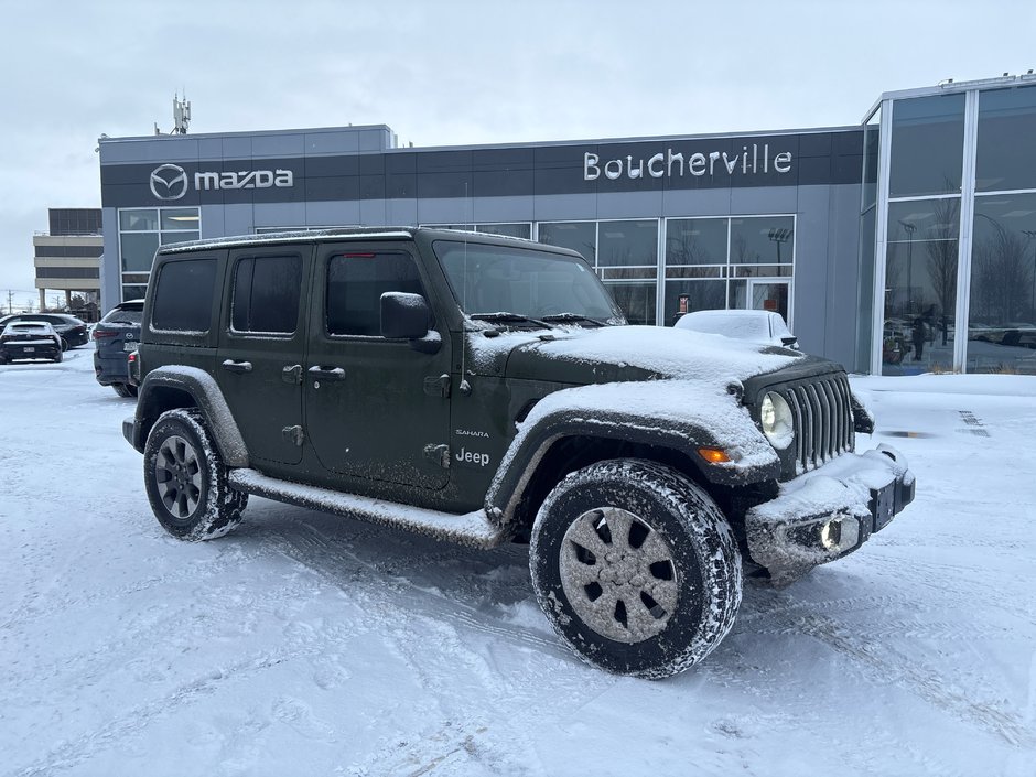 2020 Jeep WRANGLER 4D UNLIMITED SAHARA Sahara, V6 3.6, NAV in Boucherville, Quebec - w940px