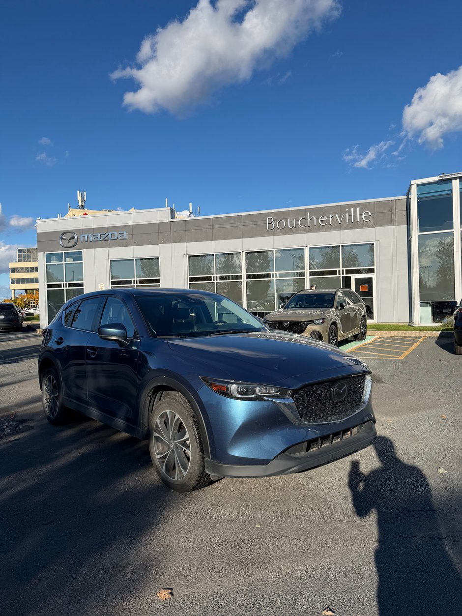 Mazda CX-5 GS-L, GARANTIE, UN PROPRIÉTAIRE, AUCUN ACCIDENT 2022 à Boucherville, Québec - w940px