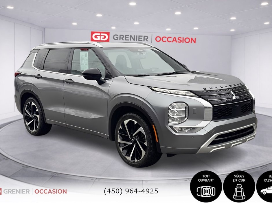 2023 Mitsubishi Outlander GT Premium 7 Passagers Toit Panoramique in Terrebonne, Quebec - w940px