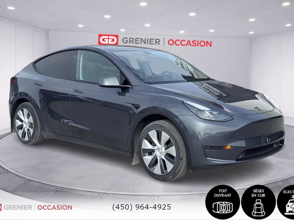 2023 Tesla Model Y Bas Kilométrage Cuir Toit Vitré in Terrebonne, Quebec - w940px