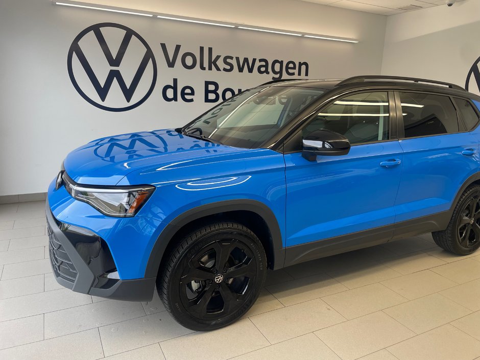 2025 Volkswagen Taos Comfortline Black Edition in Boucherville, Quebec - w940px