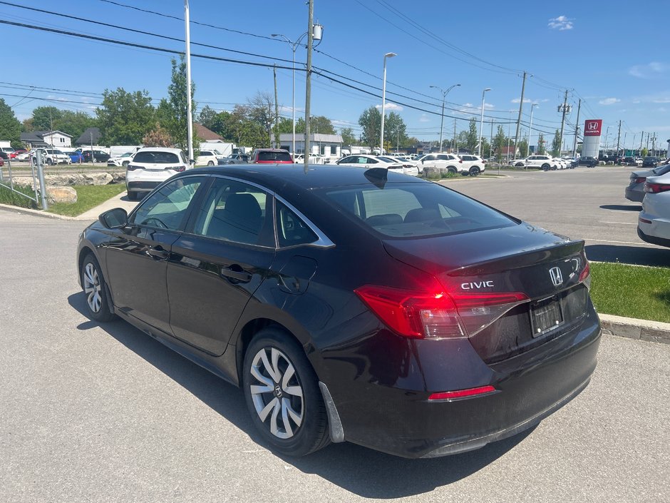 Honda Civic Sedan LX 2022-3