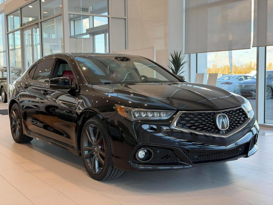 2018 Acura TLX A-Spec Tech SH-AWD | DÉMARREUR | TOIT | CUIR ROUGE | NAV | CARPLAY | CAMÉRA +++ in Laval, Quebec