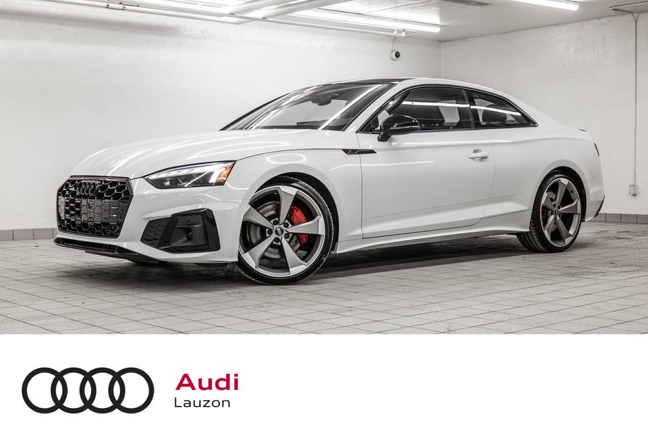 Audi A5 Coupe PROGRESSIV BLACK COMPETITION PKG 20 PCS 2024 à Laval, Québec