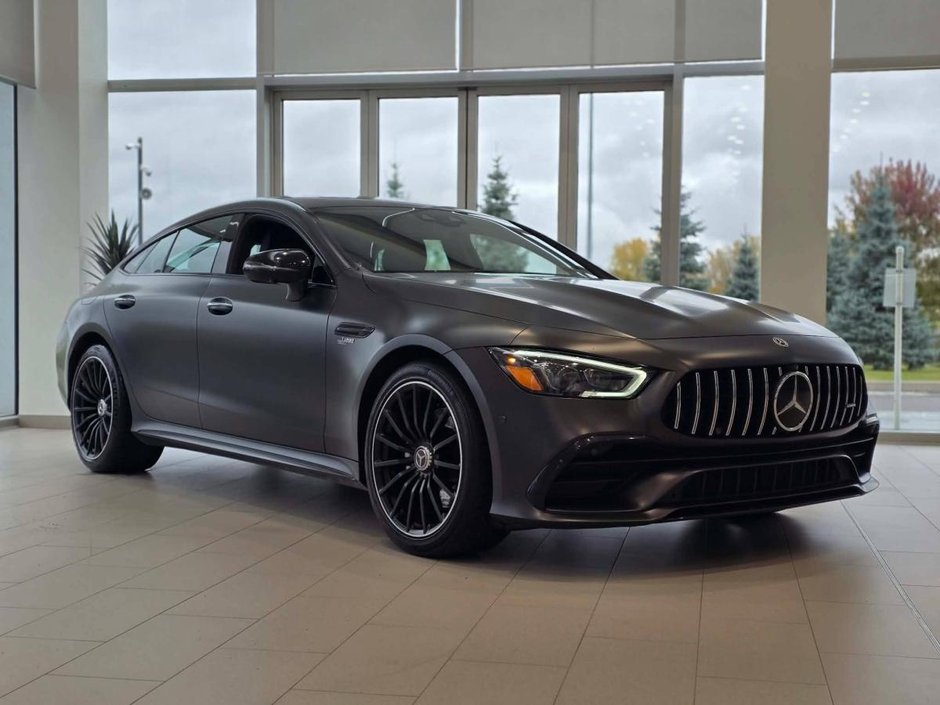 2022 Mercedes-Benz AMG GT 53 GT 53 AMG 4MATIC+ | BAS KM | TOIT | CUIR | NAV | CARPLAY | CAMÉRA 360 +++ in Laval, Quebec