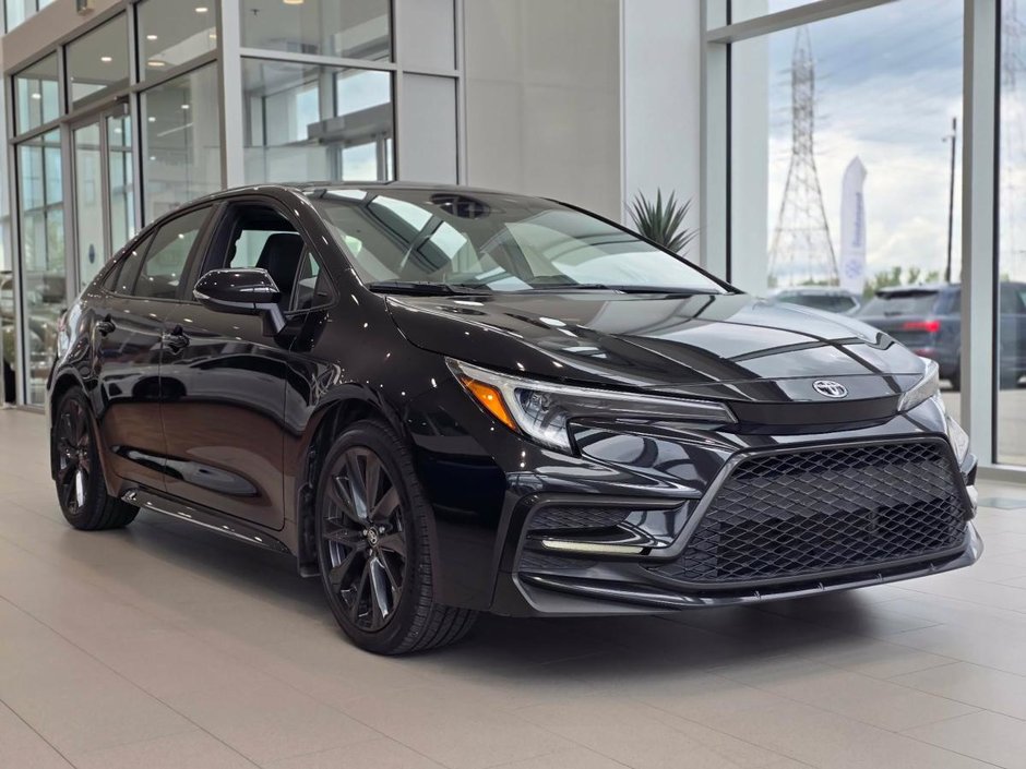 2024 Toyota Corolla XSE | 8 ROUES | BAS KM | CUIR | NAV | TOIT | CAMÉRA | JBL | CARPLAY +++ in Laval, Quebec