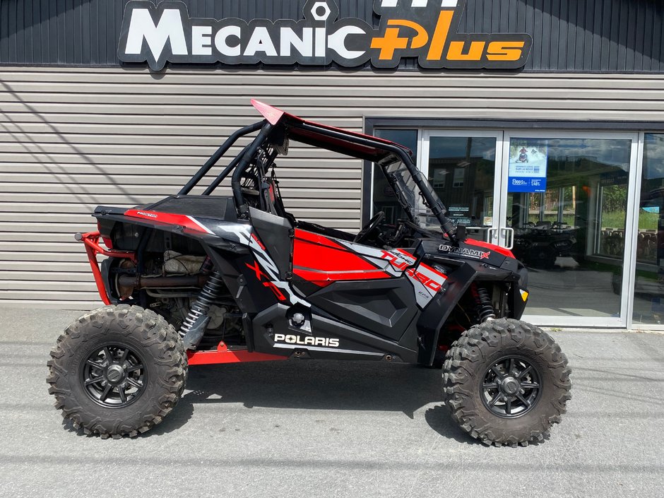Polaris RZR XP Turbo Dynamix active suspension 2018