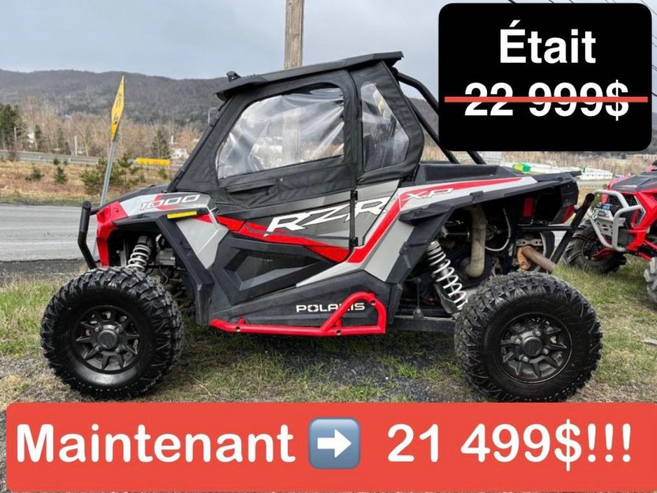 Polaris RZR XP1000 FULL CAB HEATER BUMPERS NERF BARS WIPER LED BAR 30'' TIRES  2023