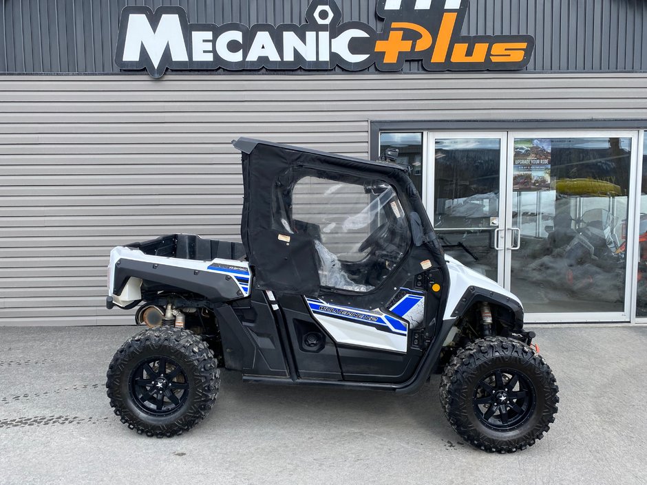 2019 Yamaha 850 WOLVERINE X2 R-SPEC FULL CANVAS CAB, NEW TIRES & MAGS, STEREO SPKR