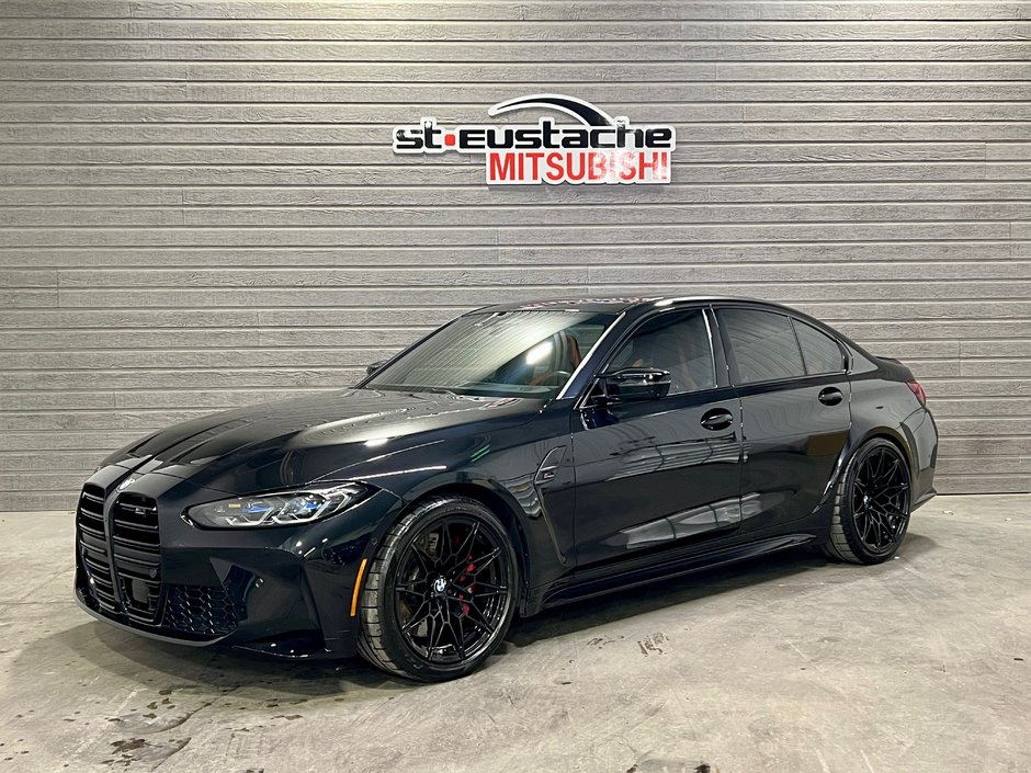 2024 BMW M3 COMPETITION*XDrive*M CARBON BUCKET SEATS*SUNROOF in Saint-Eustache, Quebec - w940px