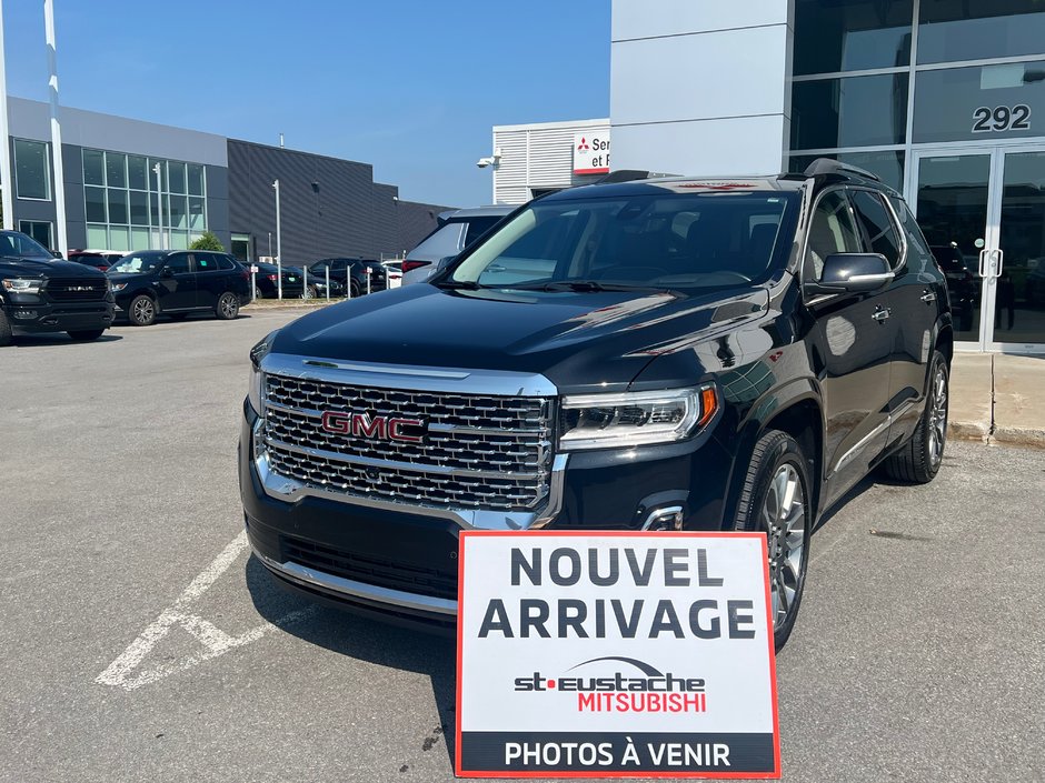 2022 GMC Acadia DENALI**4X4/AWD**6 PLACES**TOIT**CUIR**NAVIGATION in Saint-Eustache, Quebec - w940px