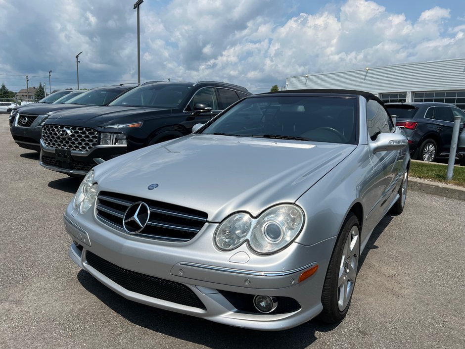 2007 Mercedes-Benz CLK-Class CLK 550**AMG**V8 5.5L**DÉCAPOTABLE**CUIR** in Saint-Eustache, Quebec - w940px