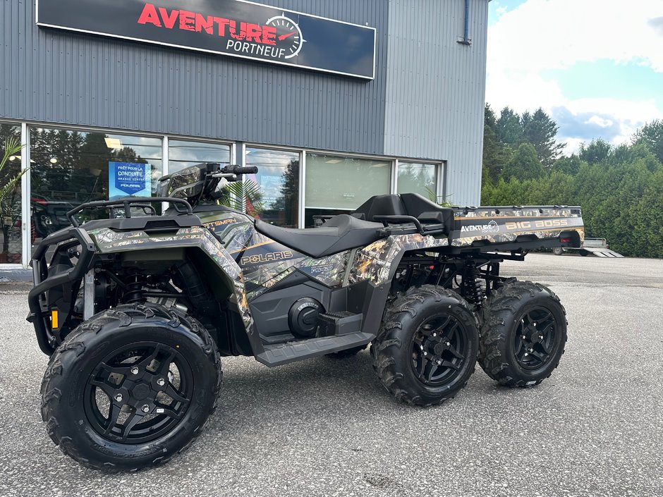 2025 Polaris Sportsman 570 Big Boss 6x6 EPS 750$ de rabais et 1 ans de Garantie