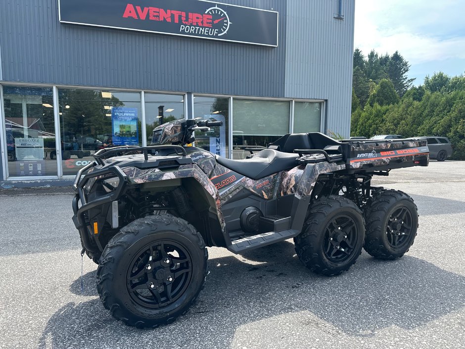2026 Polaris Sportsman 570 Big Boss 6x6 EPS camo 1000$ de rabais ou 500$ et 2 ans de garantie