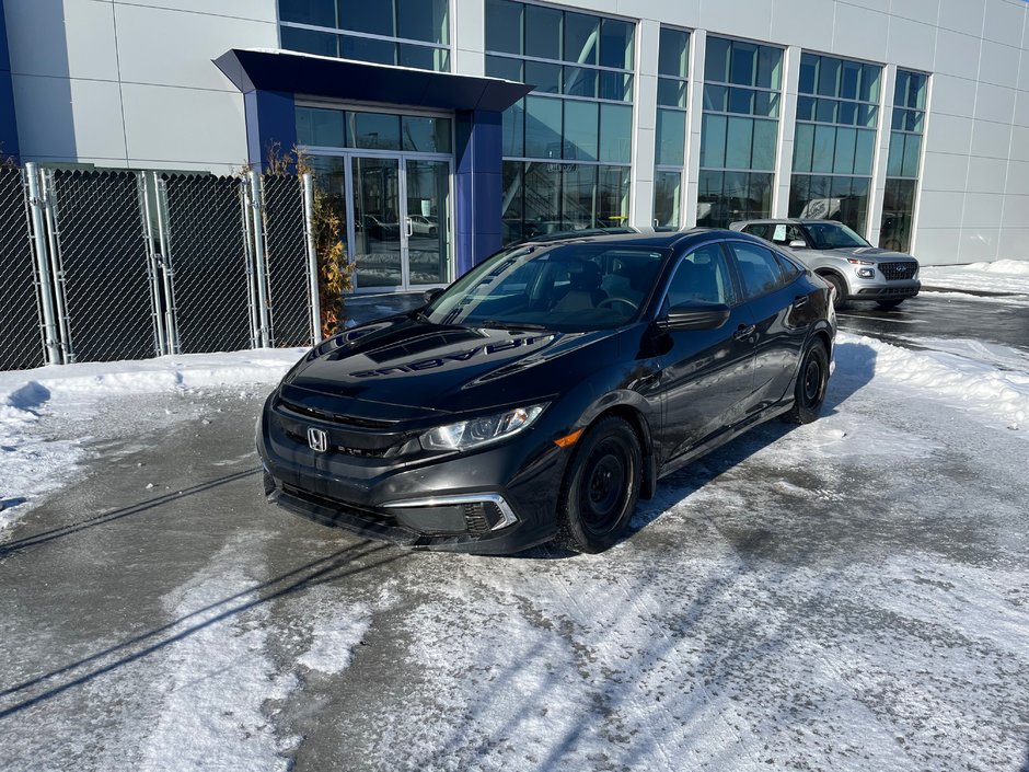 Honda Civic Sedan DX,MANUELLE,CAMÉRA DE RECUL,BLUETOOTH 2020 à Charlemagne, Québec