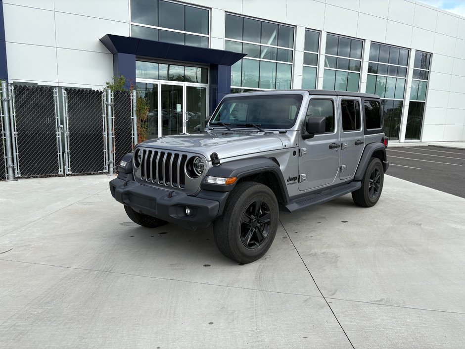Jeep Wrangler Unlimited SPORT ALTITUDE, BANC CHAUFFANT, VOLANT CHAUFFANT 2020 à Charlemagne, Québec