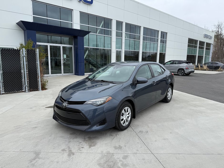 Toyota Corolla CE,1 PROPRIÉTAIRE,JAMAIS ACCIDENTÉ, 2018 à Charlemagne, Québec