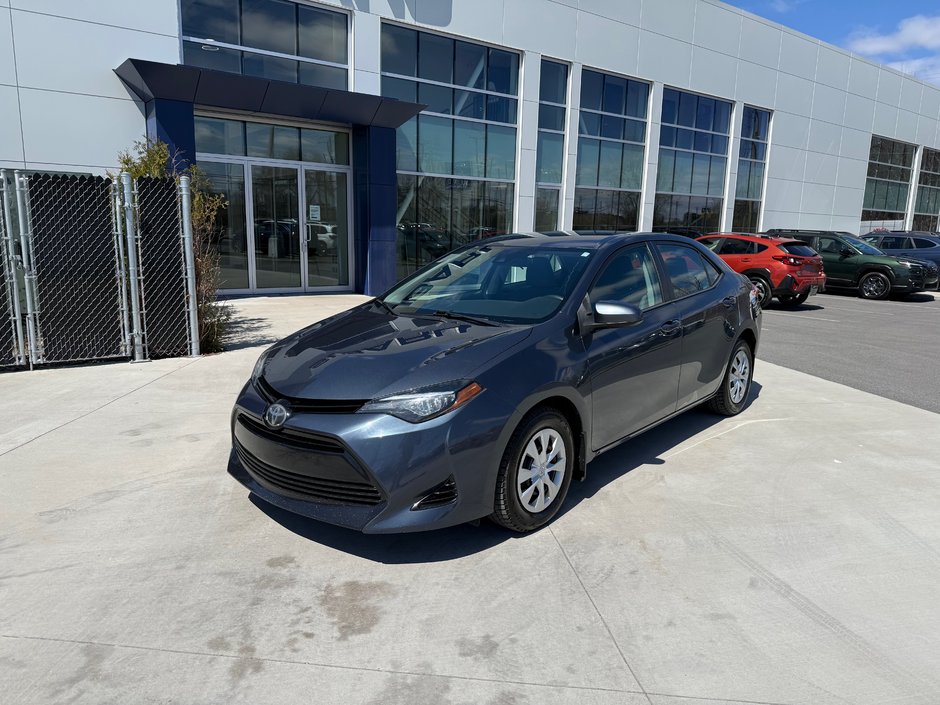 2018 Toyota Corolla CE,1 PROPRIÉTAIRE,JAMAIS ACCIDENTÉ, in Saint-Jérôme, Quebec