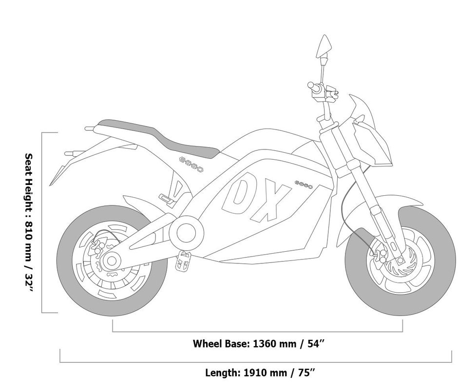 SCOOTER ÉLECTRIQUE EMMO DX 2022-4