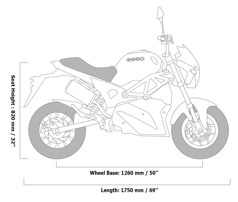 SCOOTER ÉLECTRIQUE EMMO PROTON GTS 2022-3