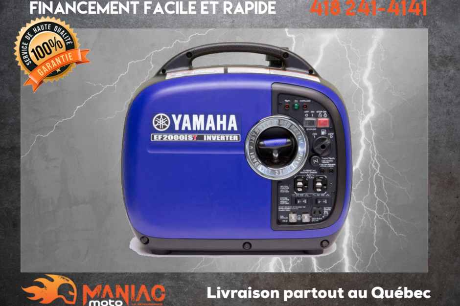 Yamaha GÉNÉRATRICE À INVERSEUR EF2000IST 2024-0