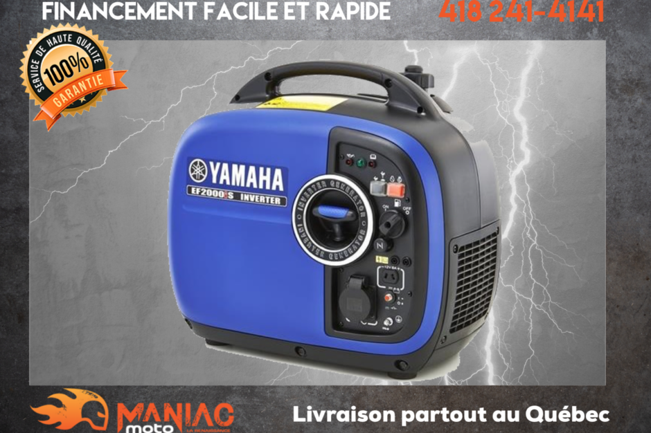 Yamaha GÉNÉRATRICE À INVERSEUR EF2000IS 2024-0