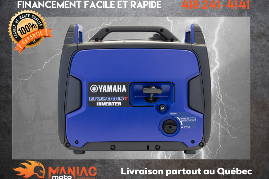 Yamaha GÉNÉRATRICE À INVERSEUR EF2200IST 2024-0