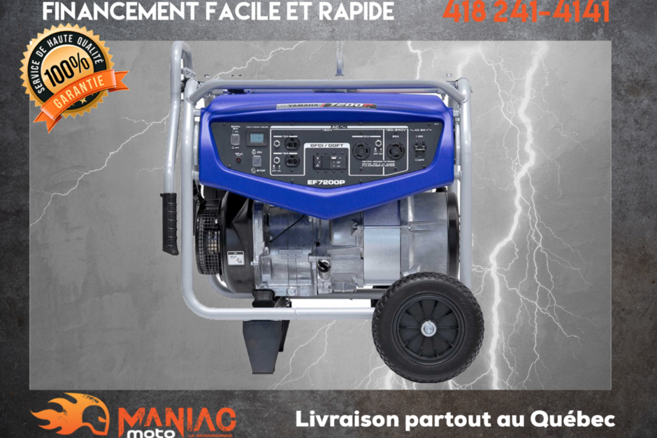 Yamaha GÉNÉRATRICE DE PRESTIGE EF7200P 2024-0