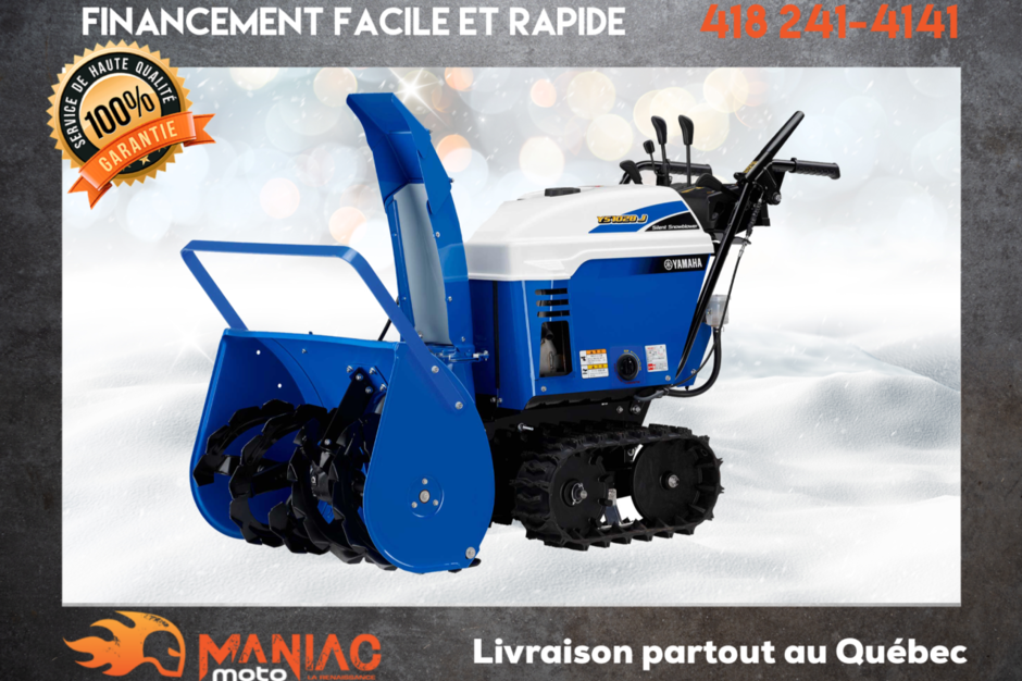 Yamaha SOUFFLEUSE À NEIGE AVEC CHENILLES 28  2024-1