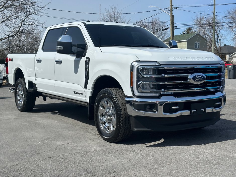 2023 Ford Super Duty F-250 SRW F250 KING RANCH 4X4 CREW 6.7L DIESEL TOIT PANO in St-Jean-Sur-Richelieu, Quebec