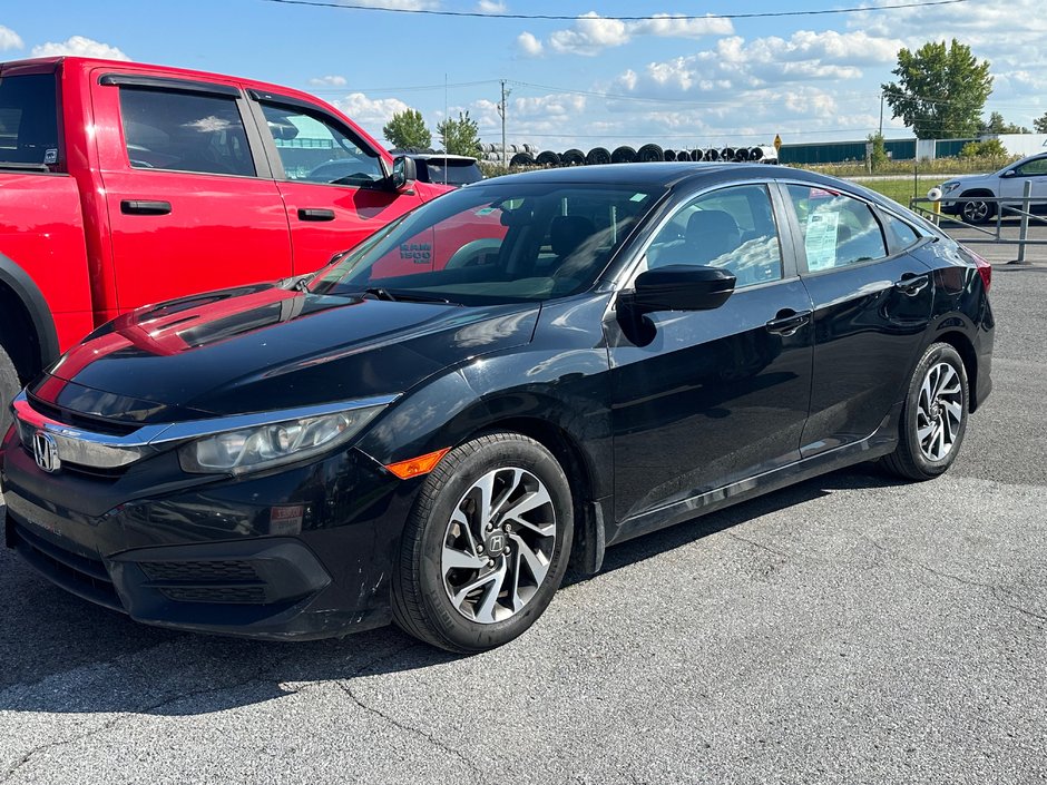 2016 Honda Civic Sedan EX TOIT OUVRANT SIEGES CHAUFFANTS in St-Jean-Sur-Richelieu, Quebec