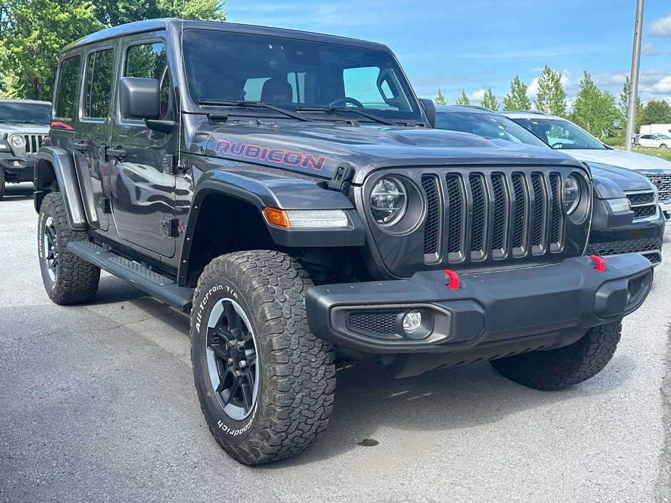2021 Jeep Wrangler Unlimited Rubicon CUIR ROUGE NAVIGATION in St-Jean-Sur-Richelieu, Quebec
