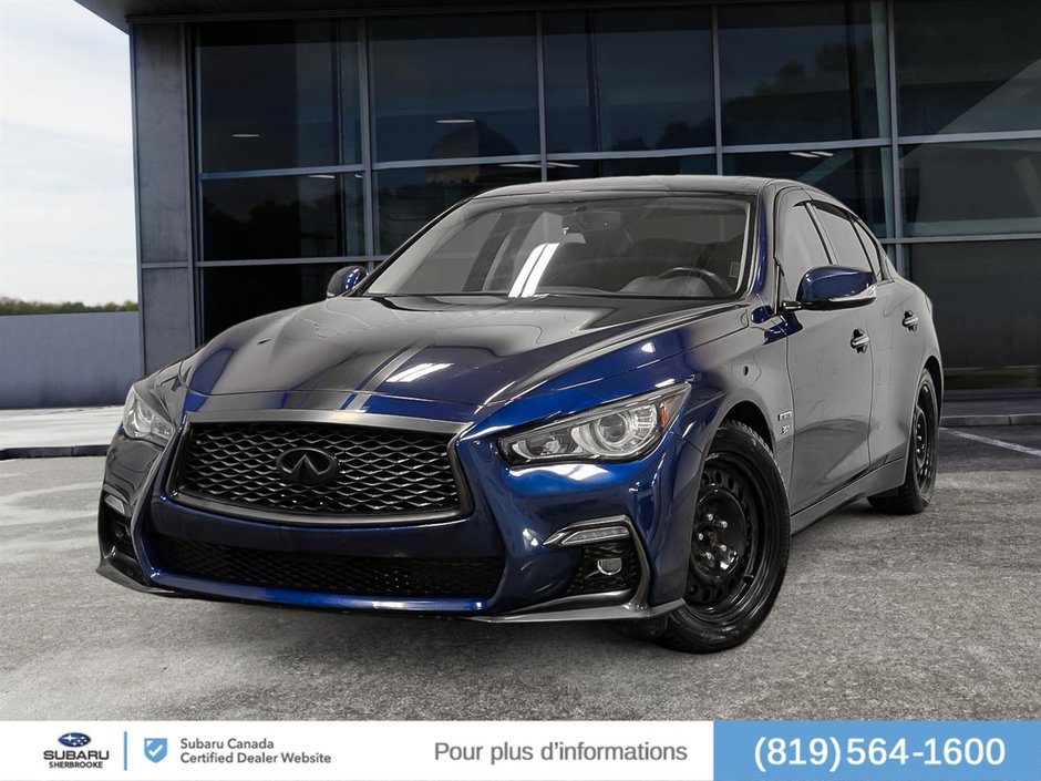 Infiniti Q50 3.0t AWD 2018 à Sherbrooke, Québec