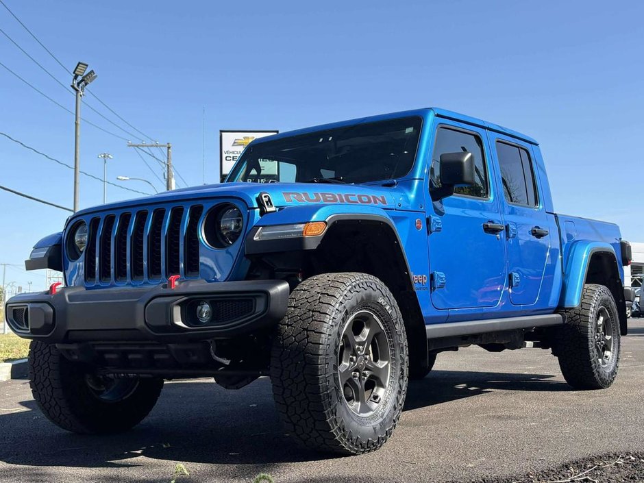 Jeep Gladiator 4x4 Rubicon Automatique Crew Cab V6 3.6L 5ft 2022 à Quebec, Québec
