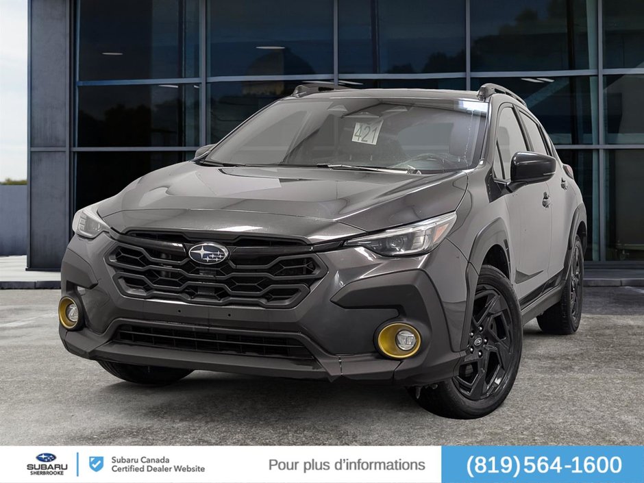 Subaru Crosstrek Onyx/AWD 2024 à Sherbrooke, Québec